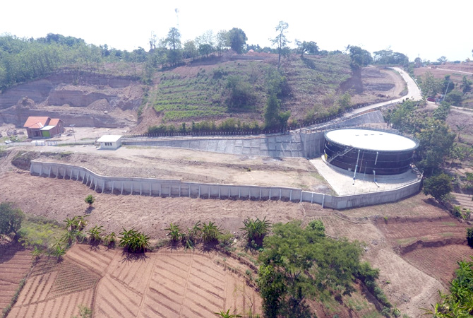 BERLANJUT: Pembangunan WTP yang dijadwalkan tahun ini ditunda terlebih dahulu dan dilanjutkan 2023. (BBWS PEMALI JUANA FOR RADAR KUDUS)