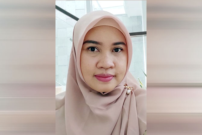 Rahayu, S.Pd.; Guru Matematika SMP 4 Kudus (Dok Pribadi)