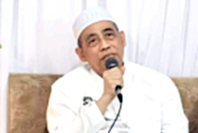 KH M Ulil Albab Arwani, Ketua Yayasan Tasywiquth Thullab Salafiyah (TBS) Kudus. (TBS for Radar Kudus)