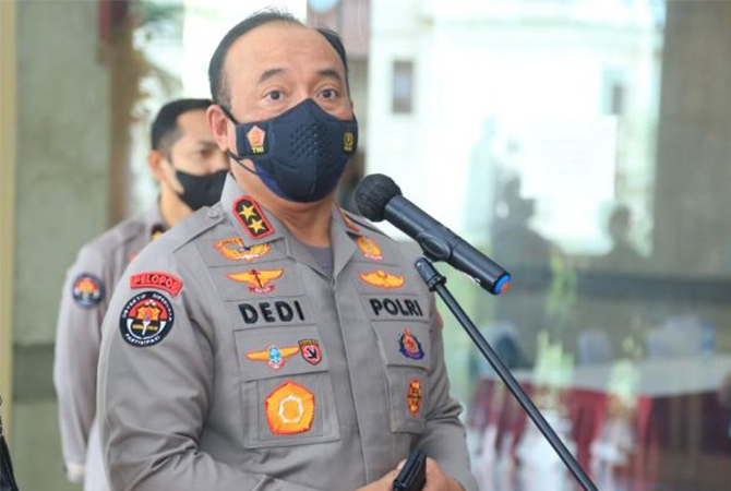 Kepala Divisi Humas Polri Irjen Dedi Prasetyo. (POLRI/ANTARA)
