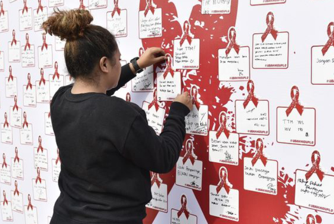Illustrasi dukungan kepada penderita HIV/AIDS. (ISTIMEWA/RADAR KUDUS)