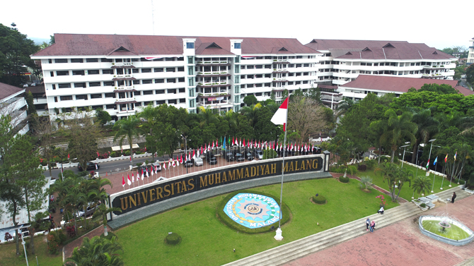 PRESTASI: Universitas Muhammadiyah Malang (UMM) berhasil meraih ranking 6 kampus swasta terbaik se-ASEAN. (UMM FOR RADAR KUDUS)