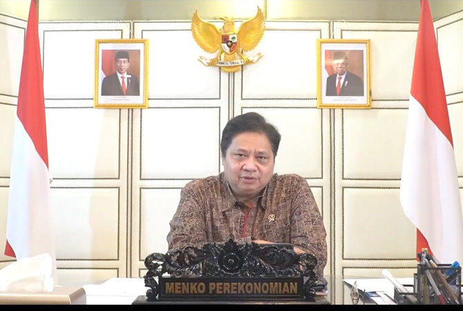 Menko Perekonomian Airlangga Hartanto (Dok Radar Kudus)