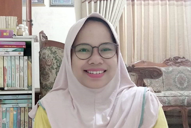 Esty Cahyaningsih (ARIKA KHOIRIYA/RADAR KUDUS)