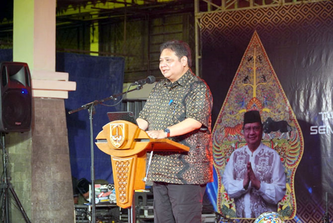 Menko Perekonomian Airlangga Hartanto (ISTIMEWA FOR RADAR KUDUS)