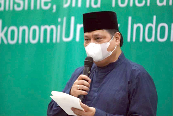 Airlangga Hartanto (ISTIMEWA FOR RADAR KUDUS)
