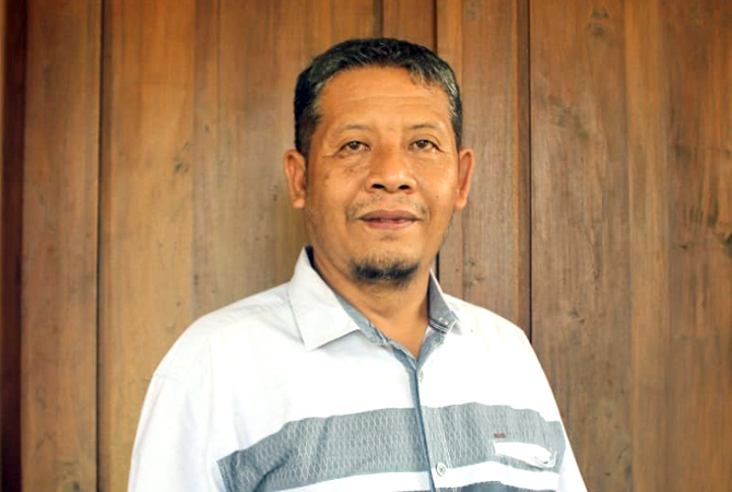 Ali Suwarno, Kepala Desa Semat, Tahunan (MOH. NUR SYAHRI MUHARROM/RADAR KUDUS)