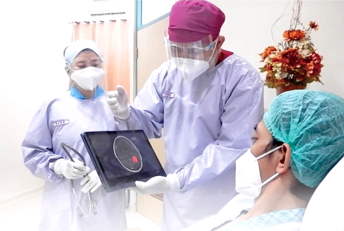 DAPAT DIKLAIM: Pelayanan kemoterapi di RS Keluarga Sehat saat ini telah tercover BPJS Kesehatan. (ACHMAD ULIL ALBAB/RADAR KUDUS)