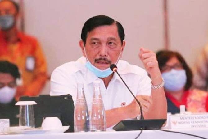 Menteri Koordinator Bidang Kemaritiman dan Investasi Luhut Binsar Pandjaitan. (ANTARA)