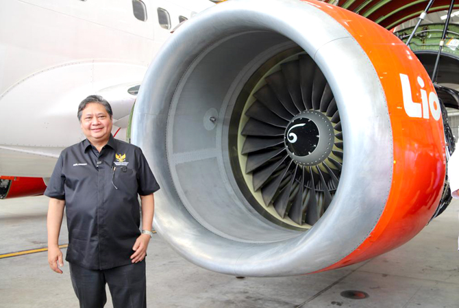 Menko Perekonomian Airlangga Hartanto (Ekon for Radar Kudus)