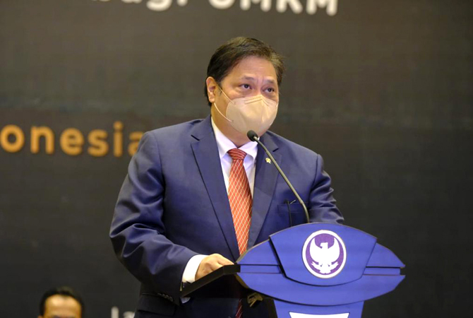 Menko Perekonomian Airlangga Hartanto (Dok Radar Kudus)