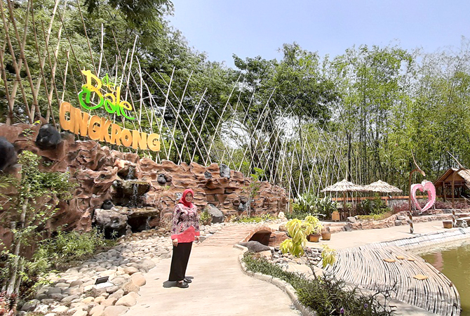 WISATA: Salah satu destinasi wisata di Desa Cingkrong, Purwodadi. Tahun ini desa itu mendapat bantuan Bankeu dari Pemprov Jateng Rp 100 juta. (INTAN MAYLANI SABRINA/RADAR KUDUS)