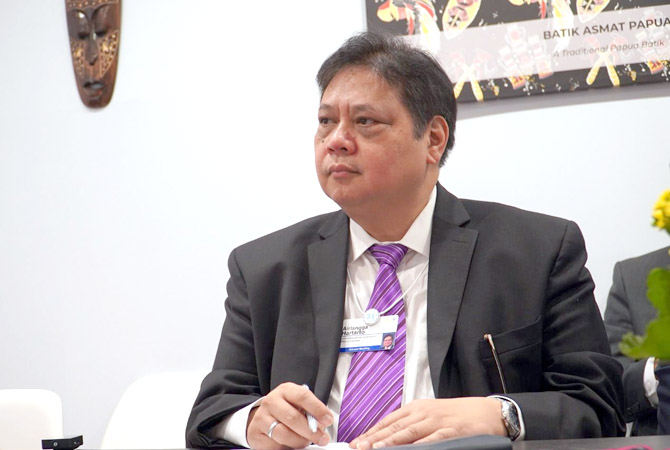 Menko Perekonomian Airlangga Hartanto (Istimewa for Radar Kudus)