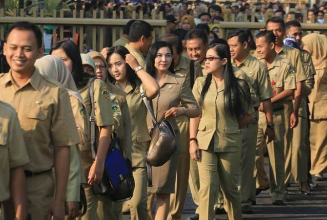 Illustrai Aparatur Sipil Negara (ASN). (JAWA POS.COM)