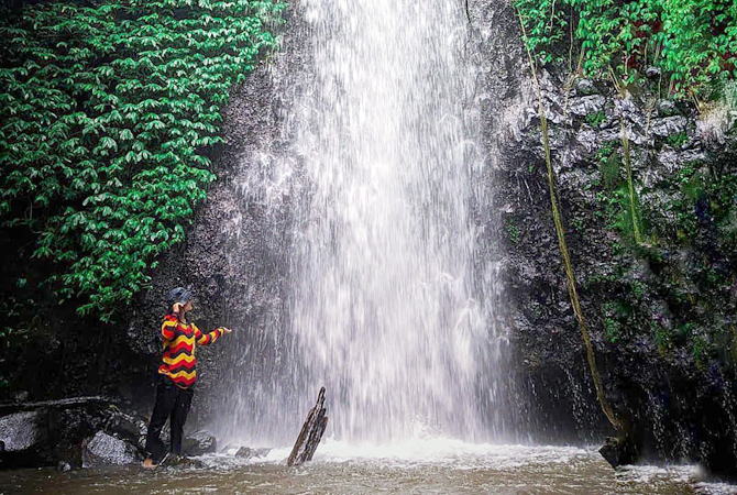 DAYA TARIK: Wisata alam di Desa Jrahi Kecamatan Gunungwungkal menjadi destinasi primadona bagi wisatan. (ACHMAD ULIL ALBAB/RADAR KUDUS)