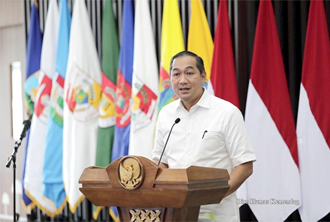Menteri Perdagangan Muhammad Lutfi (Biro Kemendag for Radar Kudus)