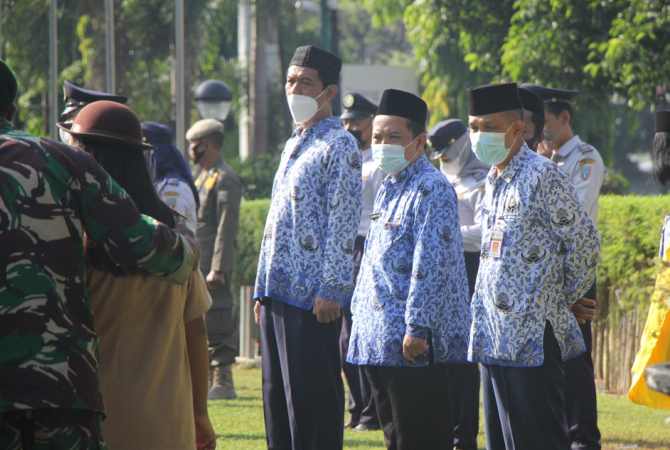 Jajaran pemerintahan Kabupaten Re(WISNU AJI/RADAR KUDUS)