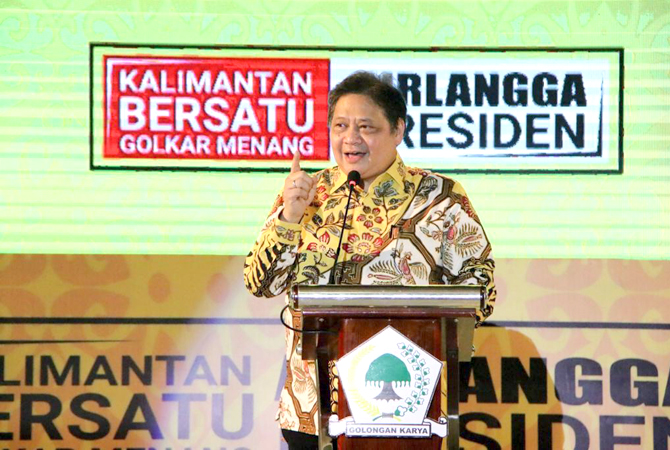 Ketua Umum Partai Golkar Airlangga Hartarto (Istimewa for Radar Kudus)