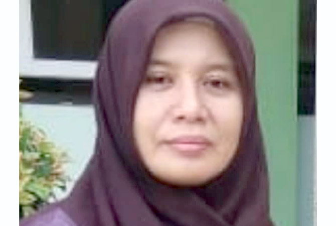 Eny Setyorini, S.Pd.; Guru SMPN 2 Gebog (Dok Pribadi)