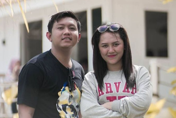 Denny Caknan dan Happy Asmara. (ISTIMEWA/RADAR KUDUS)