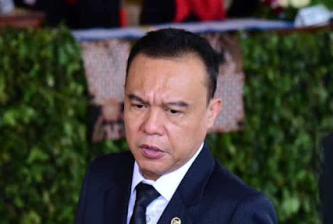 Ketua Harian DPP Partai Gerindra Sufmi Dasco Ahmad menegaskan, beredarnya video Prabowo Subianto yang mundur dari Calon Presiden (Capres) sangat tidak benar. (dok JawaPos.com)