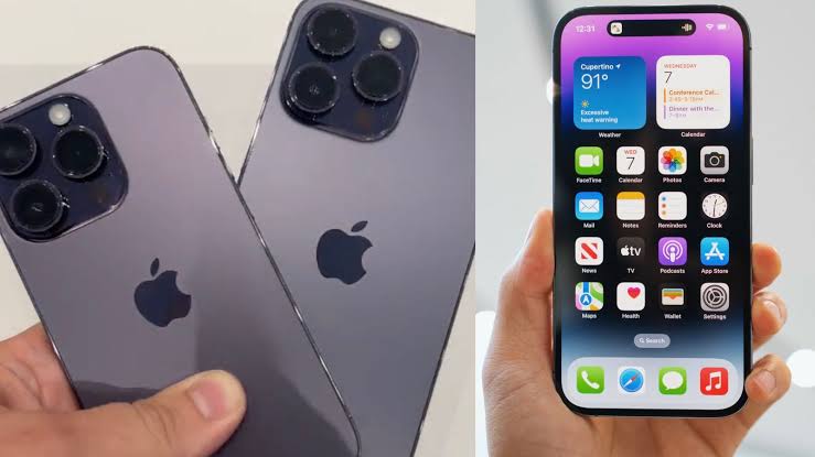 Perangkat iPhone 14 Pro dan iPhone 14 Pro Max. (MacRumors)