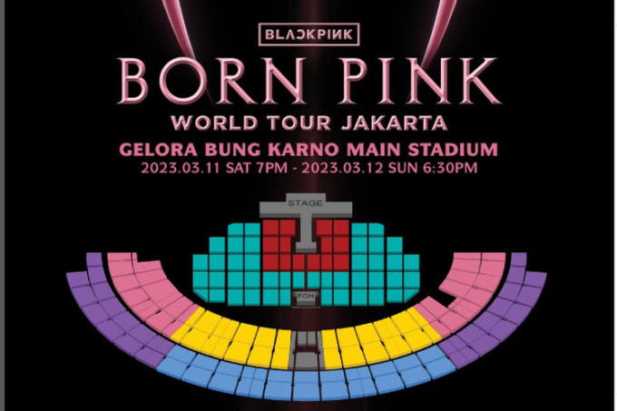 Cara membeli tiket konser Blackpink bertajuk