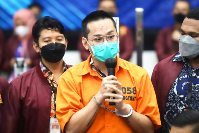 Indra Kenz (Dery Ridwansah/JawaPos.com)