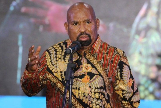 Mantan Gubernur Papua, Lukas Enembe. (ISTIMEWA)