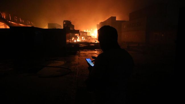 Ilustrasi kebakaran. (Foto: AP)