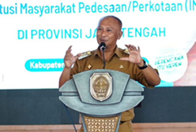 Pj Bupati Pati Henggar Budi Anggoro. (DOK. RADAR KUDUS)