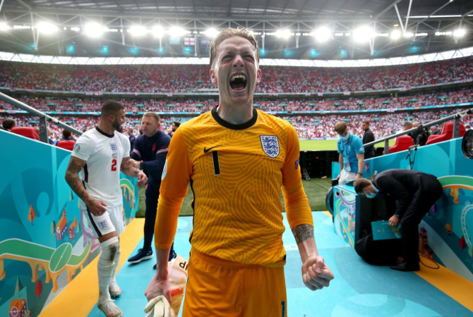 Jordan pickford. (ISTIMEWA)