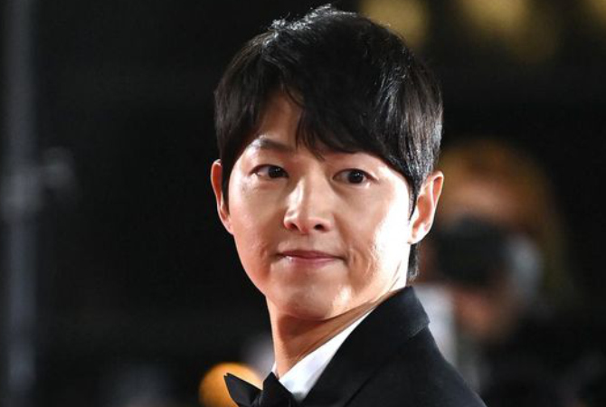 Artis Korea Selatan, Song Joong Ki. (AFP/JUNG YEON-JE)