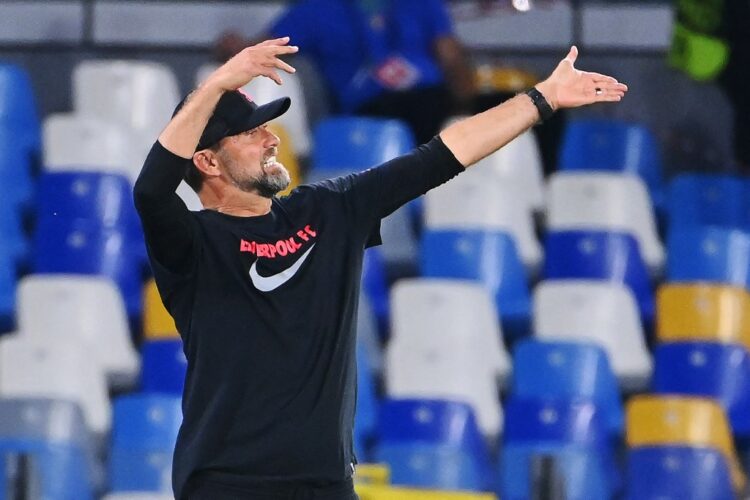 Juergen Klopp. (Photo by Alberto PIZZOLI / AFP)