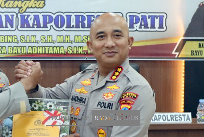 Kapolresta Pati Kombes Pol Andhika Bayu Adhittama