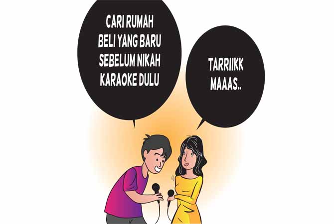 IBARAT terkena mendengar petasan yang tidak disangka-sangka. Kaget rasanya. Pengalaman itu dialami oleh Joko (nama samaran) saat kepergok sedang asyik berkaroke. Ia kepergok oleh saudara calon istrinya.
