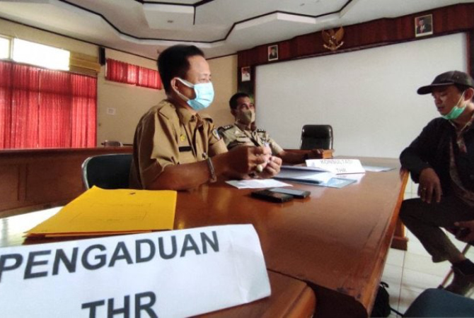 IMBAU: Pemerintah mengimbau seluruh perusahaan untuk menunaikan pemberian tunjangan hari raya (THR) Idul Fitri 1444 Hijriah kepada para pekerja selambatnya pada 18 April 2023. (ANTARA)