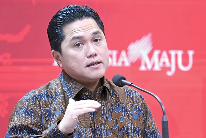 Ketua Umum PSSI Erick Thohir