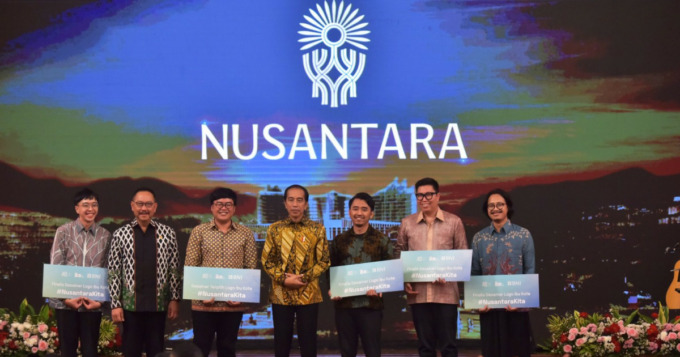 Prosesi Pengumuman Logo IKN Nusantara di Istana Negara (Foto : Setkab Presiden)