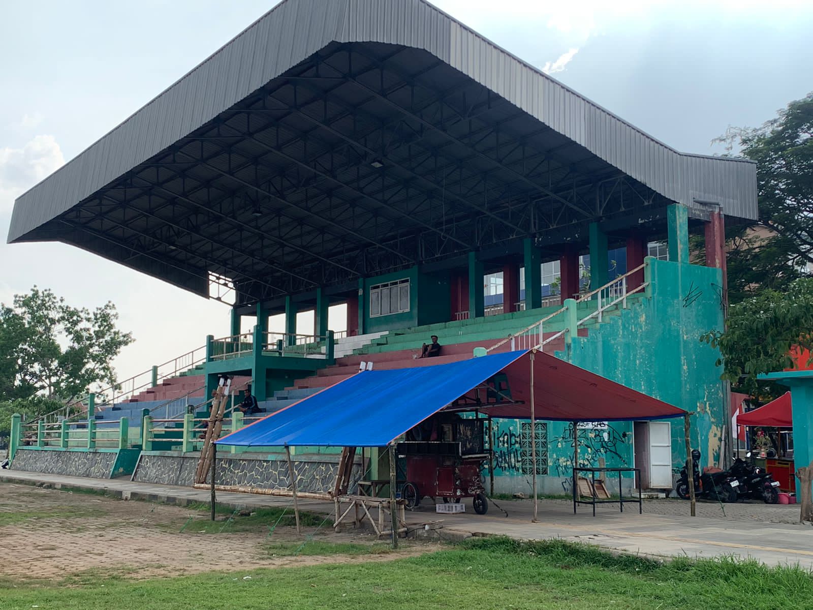 Bupati Blora Arief Rohman siap melobi kementerian terkait wacana pembangunan  stadion di Jepon. (EKO SANTOSO/RADAR KUDUS)