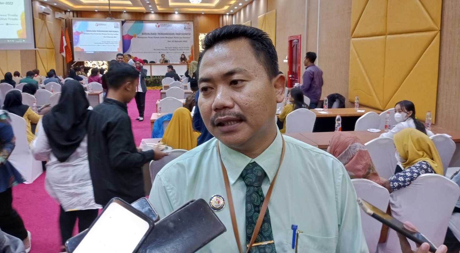 Ketua Bawaslu Kabupaten Pati, Supriyanto. (ACHMAD ULIL ALBAB/RADAR KUDUS)