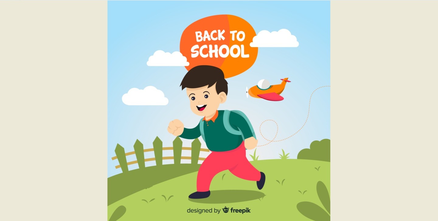 Ilustrasi kembali ke sekolah. (FREEPIK)