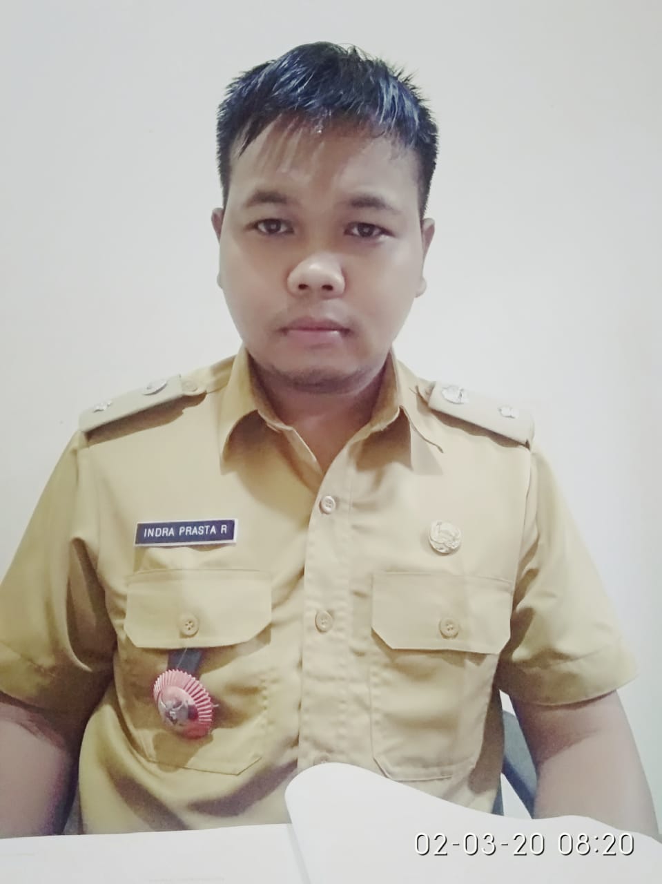 BERI KETERANGAN: Koordinator Teknik Mesin PT Javatech, Indra Prasta Radika