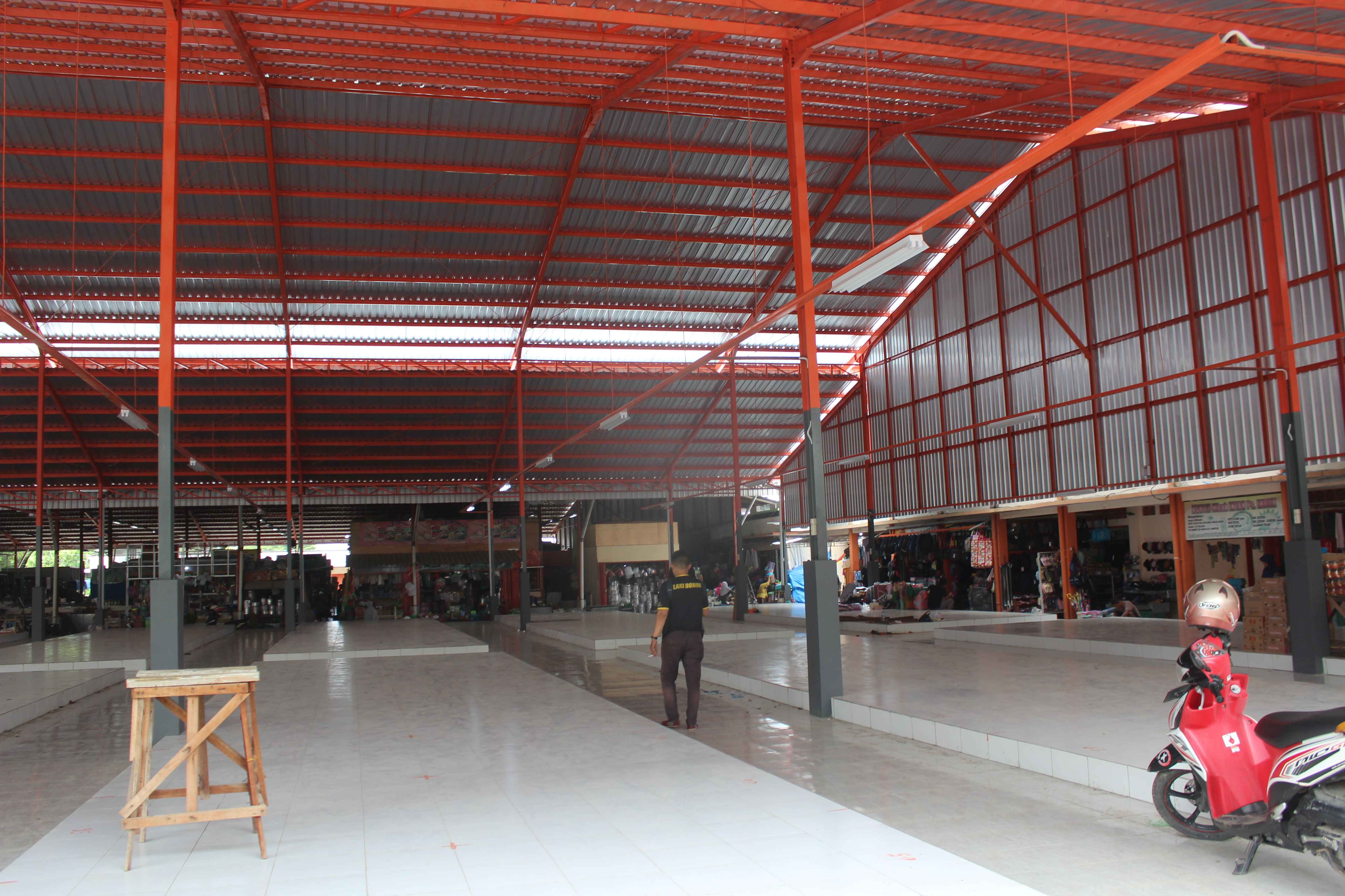 SEGERA: Bangunan baru Pasar Induk Cepu bakal ditempati pedagang