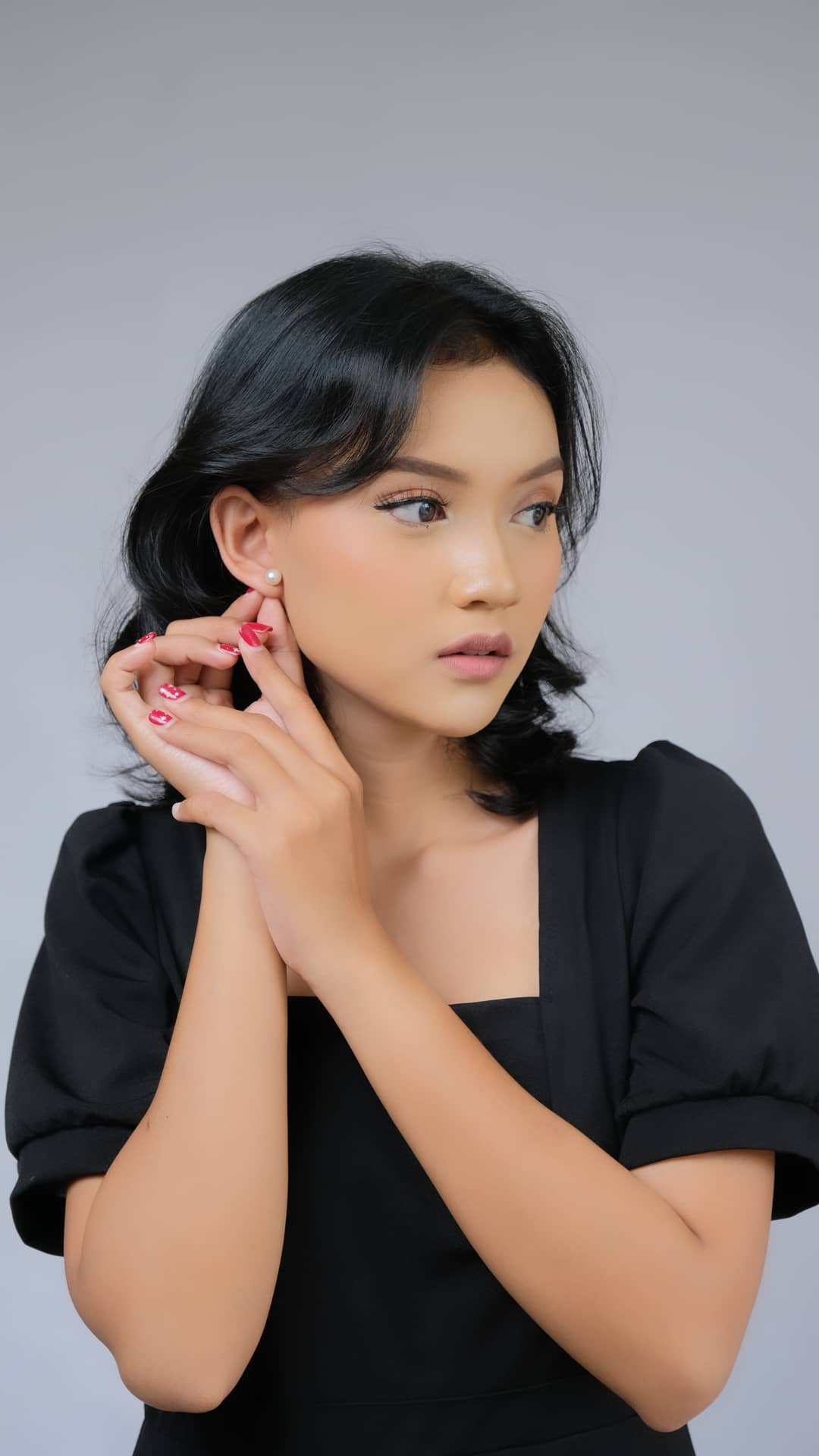 Sosok Heppyto Bunga Santali gadis cantik yang laris job model. (DOKUMEN PRIBADI)