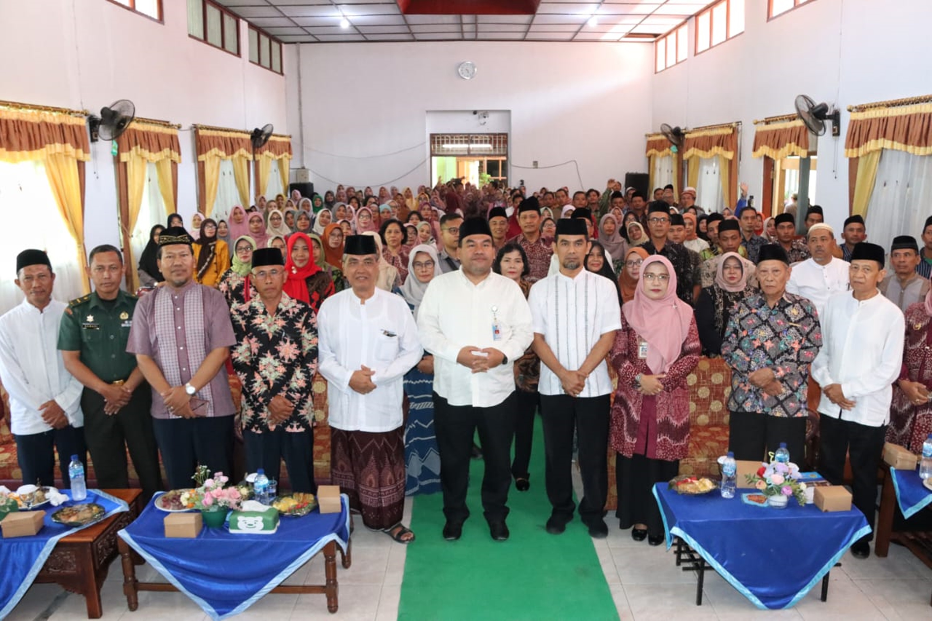 GAS: Bupati Blora Arief Rohman mencanangkan program  Sekolah Sisan Ngaji (SSN) di sekolah SD dan SMP di SMPN 2 Blora.