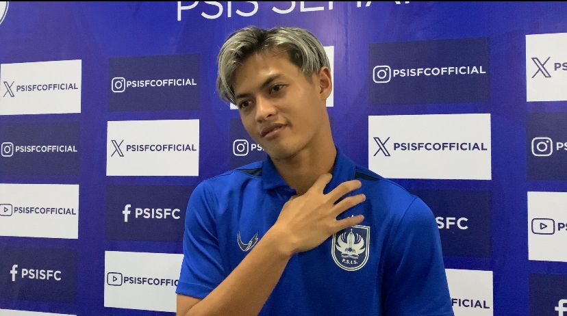 KEREN : Pemain muda potensial PSIS Semarang Alfeandra Dewangga tampil impresif pada pekan ke-24 BRI Liga 1. (M. IQBAL AMAR/JAWA POS RADAR SEMARANG)