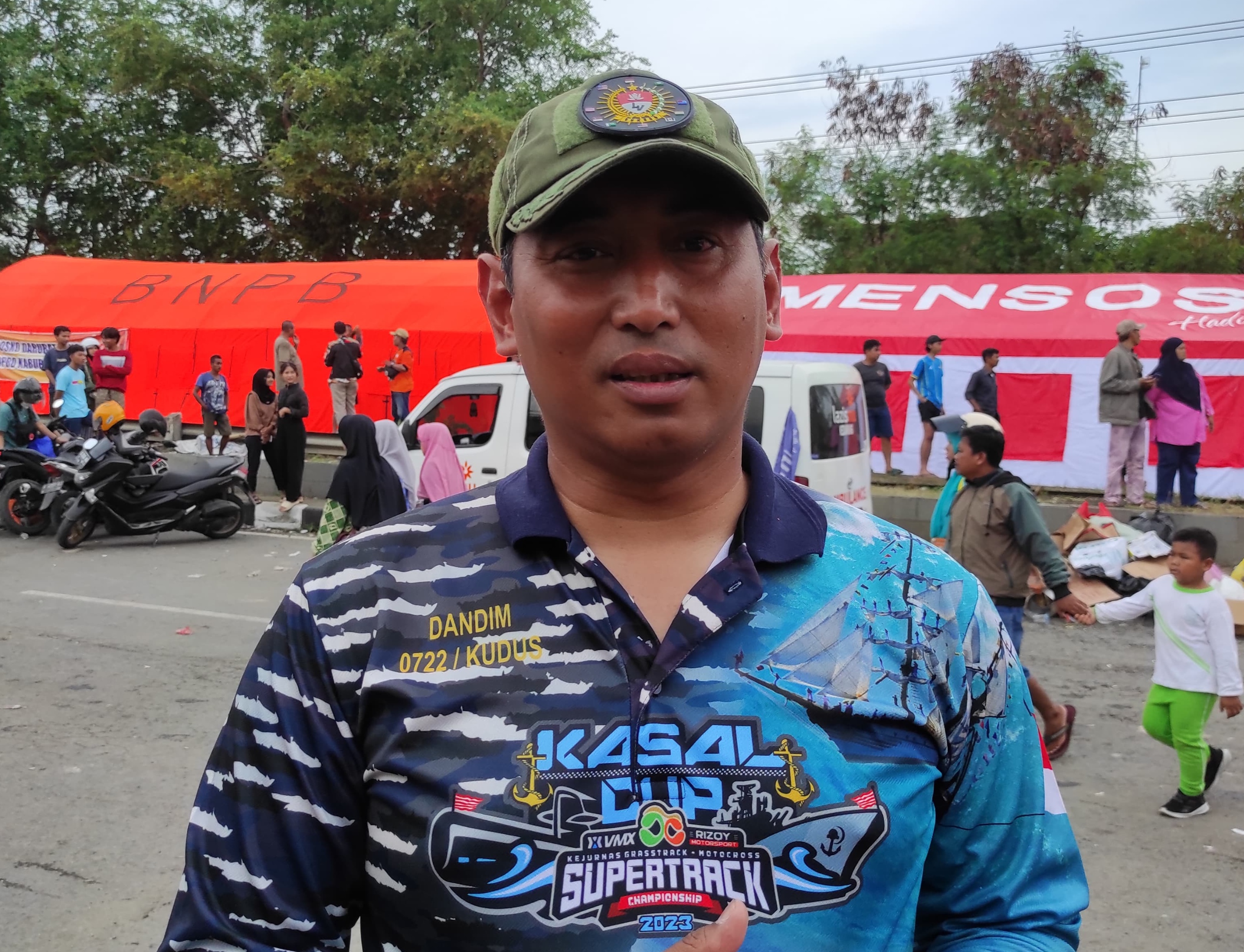 KETERANGAN : Dandim Kudus Letkol Inf Andreas Yudhi Wibowo