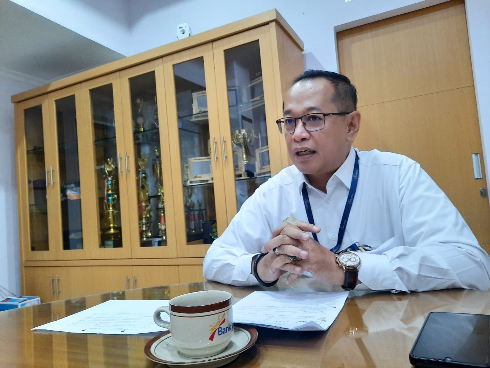 Sumbodo Kepala Bank Jateng Cabang Kudus