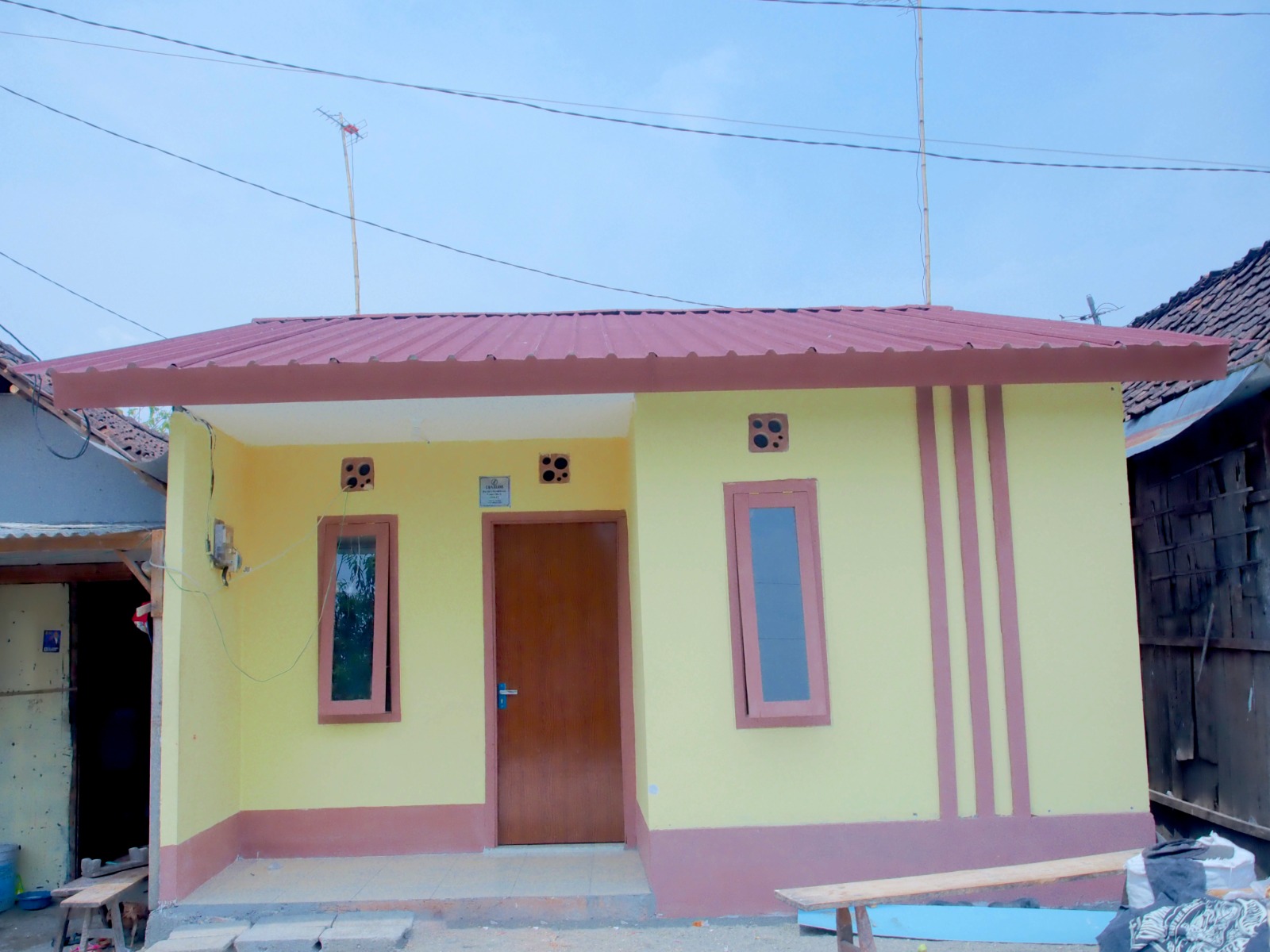 RENOVASI: Rumah Pak Nur Ngalim yang sudah diperbaiki melalui program ngedekke omah gak layak huni